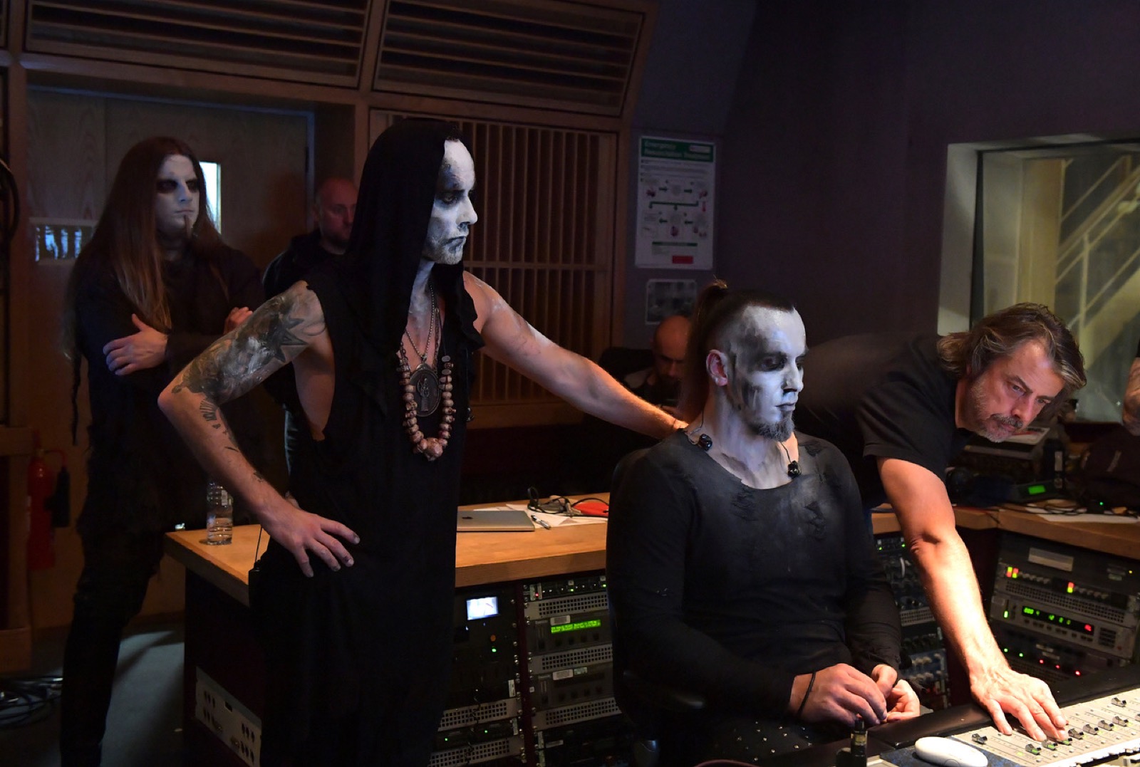 Behemoth in Maida Vale with Simon Askew at the desk