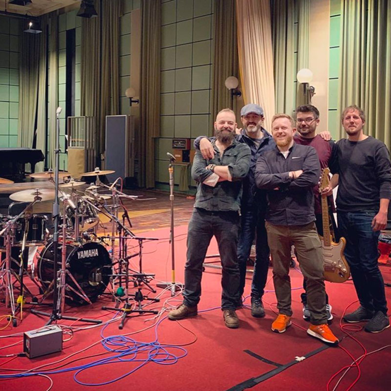 Ember in the studio